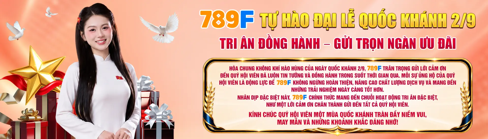 789f tự hào đại lễ quốc khánh 2/9